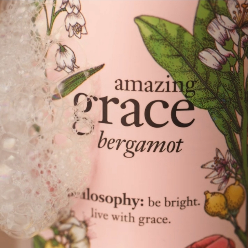 PHILOSOPHY 3-IN-1 AMAZING GRACE BERGAMOT SHAMPOO, BUBBLE BATH, AND SHOWER GEL.